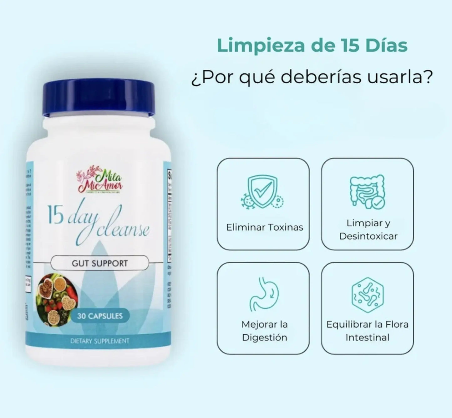 Milamiamor™ 15-Day Cleanse